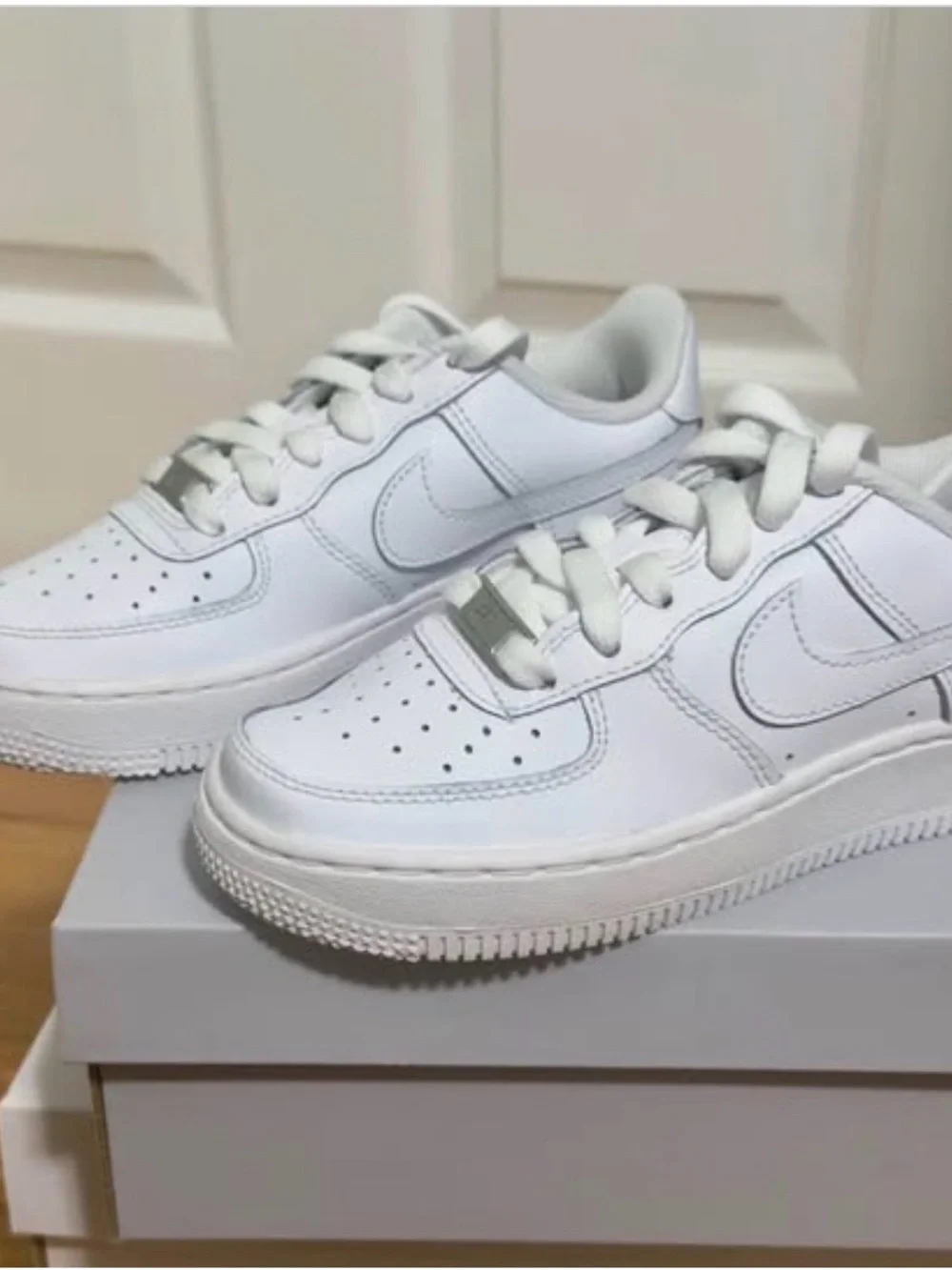 Nike Gray Shoe Box with White Swoosh